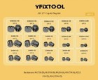 Yfixtool 64pcs Jic 37   Cap And Plug Kit Hydraulic Jic Fittings    new No Box   