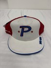 Nwt Phila Stars Negro Baseball League Fitted Hat  White  red Wool  Sz  7 5 8