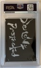 Nav Autographed signed Trading Card Size Photo Cut Demons Angels Auto Psa Encap 