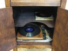 Rare Antique Flemish Phonograph Co  Turntable Phonograph Record Player-working