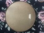 Vintage Antique Glass Chimney Flue Cover  9 Inch  Fairies