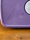 Tupperware Rock N Serve Vent Replacement Seal Fits 5-1 2  X 6-3 8  Purple Ee
