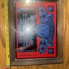 Vintage Budweiser Lager Beer Anheuser Busch Mirror Bar Sign