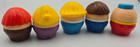 Little Tikes Toddle Tot Chunky People Figure Lot Of 5 Vintage Girl Boy