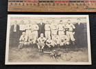 Early 1900 s Original Real Photo Postcard-baseball Team In Uniform-great Image