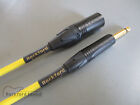 Mogami W2549 Yellow   Gold Neutrik Xlr Male To 1 4  Ts   Unbalanced Cable
