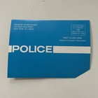 Vintage The Police Concert Flyer Nyc 1984 Sting Rock Postcard