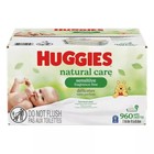 Huggies Natural Care Sensitive Unscented Baby Wipes Count 960ct