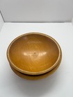 Lot Of 2 Antique vintage Wood Dough Bowl  Munising Off Center 10   11  Us Made