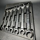 Snap-on Tools Rxfms606b 6-piece 9-21mm Metric Double End Flare Nut Wrench Set