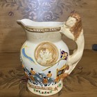 King George Vi   Queen Elizabeth Coronation Musical Jug Works  read Description 