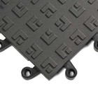 Wearwell 562 Antifatigue Tiles black 18  X 18  pk10 2rpr9