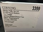 Corning 96-well Clear Microplates Sterile Round Bottom No Lids 3359 25 pack
