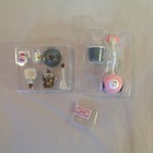 Vtg 2001 Bandai Sanrio Hello Kitty Cleaning Set 8pc Little Berry Dollhouse Srs