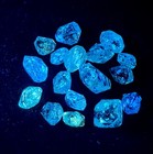 171 Ct Fluorescent Petroleum Diamond Quartz Crystals Lot From Pakistan Zl3