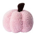 Adorable Spooky   pink Pumpkin Accent Pillow   9  Diameter Nwt