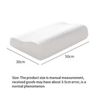 Orthopedic Contour Memory Foam Pillow Cervical Bed Pillow For Pain Relief