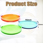 50 Pack Plastic Petri Dishes With Lids 90 X 15mm Sterile Plastic Petri