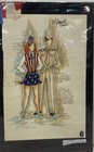 40s Segment Dancers Original Costume Design Sketch United Scenic Artists 829