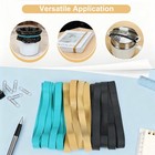 Heavy Duty Thick Rubber Bands  36pcs Large Wide Big Rubber Bands For Office