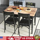 5 Piece Dining Room Table Set For 4 With 4 Upholstered Chairs Kitchen Table Set
