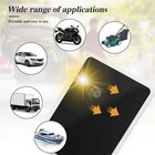 Solar Panel Kit Trickle 10w Charger Battery Controller Maintainer Boat Rv Car Us