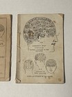 Lot Of 2 Antique Phrenology Physiognomy Books Illustrations Wells 1890s 1900s