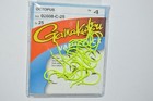 Gamakatsu Octopus Hook Size 4 Chartreuse 02608-c-25 Colored Hooks Value Pack