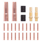 Mig Welding Gun Accessory Kit Tip Nozzle Diffusers For Tweco  2 lincoln 200 250