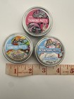 Lot Of  3 Mini Tins Aaron s Crazy Thinking Putty  46 Oz New