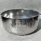 Vintage Don Drumm Signed Large Cast Aluminum Bowl 10-1 4    Dia  X 4-3 4    Deep