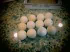 12 Antique Vintage Ace Mesh Golf Balls Made From Original 1914 Worthington Molds
