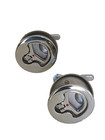 2 Pcs Sport Master 316 Stainless Steel Flush Pull Up Hatch Latch For Boat And Rv