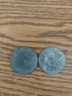 Lot Of 2 Missouri Sales Tax Receipt Tokens