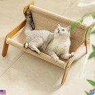 Ultimate Claw Lounge For Cats - 2-in-1 Sisal Hammock   Scratching Pad Chair