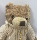 Fao Schwarz Teddy Bear Plush 12  Tall From Head To Bottom  19  From Head To Toe