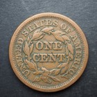 1849   Braided Hair Large Cent Free Shipping  M4688