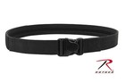 Black Triple Retention Tactical Duty Belt - 2  Law Enforcement Hook   Loop Belts