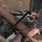 Camp Saw  bow Saw  -folding  aluminum Super Handy  Rugged  Efficient  Camping Us