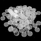 300pcs 19mm Coin Capsule Storage Holder Box Round Container Case Plastic Direct 