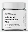 Dark Skin Bleaching Cream Whitening Lightening Aha - Face   Body  Max Strength