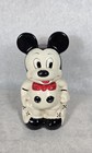 Vintage 1940 s Walt Disney Turnabout Mickey   Minnie Mouse Cookie Jar See Photos