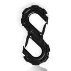 S-tow Hook Heavy Duty Winch Hook 3 8  Integrated Winch Quick St-3 8 -1pcs Black