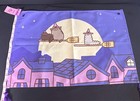 Pusheen Box Halloween Tapestry Tassels Rivets Witch Flying Broom Stormy Pip