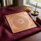 Yantra Shri Kuber Pure Copper Wealth   Good Luck Yantram Gold Energized 3 Inches