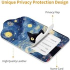2 Pack Luggage Tag For Suitcase  Cute Unique Leather Bag Tags Identifiers Privac