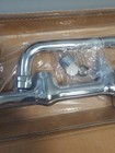 Krowne P Wall Mount Faucet  8  Spout  Silver  12-808l   read - Missing Parts 