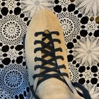 Vintage Riedell Tan Suede Roller Skates Size 9 Hyper Strada Wheels Derby Unused