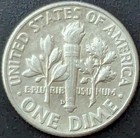 1964-d Roosevelt Dime 90  Silver Us Mint Denver Extra Fine Circulated 2l