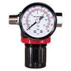 Aes Industries 875 Mini Diaphragm Air Regulator With Gauge  1 4 In Mnpt Inlet  1